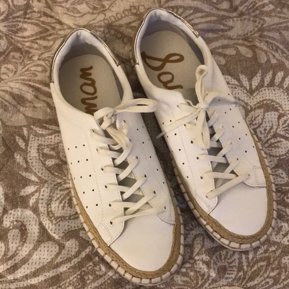 Sam Edelman Espadrille sneaker white 8